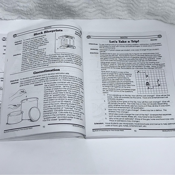 BIG BOOK OF EVERYTHING GRADE 3 By Ada Frischer/Elizabeth Tanzi Teacher Resource - Picture 10 of 16